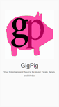 Mobile Screenshot of gigpig.us